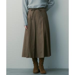 スカート フレアプリーツスカート