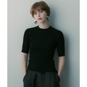 ニット セーター アシンメトリー ニットトップス レディース