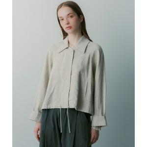 コート アウター ウールブレンド ショートジャケット レディース