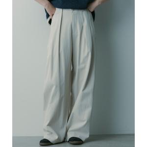 パンツ シルクブレンド イージーパンツ レディース