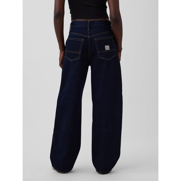 ジーンズ デニム デニムパンツ ハイライズ バギー バレルデニム レディース