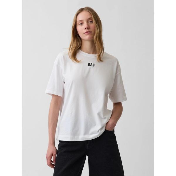 tシャツ 半袖 オーガニックコットン ヴィンテージソフト アスレチック GAPロゴ チュニックTシャ...