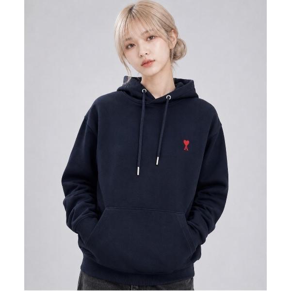 パーカー AMI PARIS / AMI SMALL HEART LOGO HOODIE レディース...