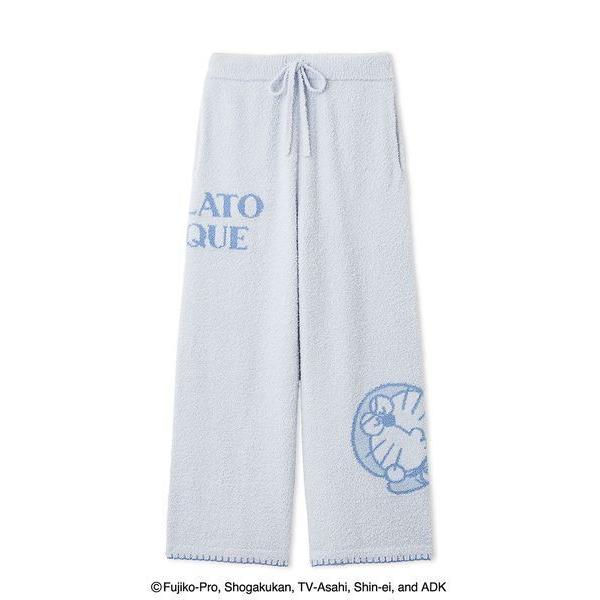 パジャマ ルームウェア 「ドラえもん」「レディース」ベビモコジャガードロングパンツ レディース