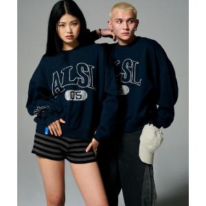 トレーナー スウェット 「UNISEX」ALAND／アソートプリントプルオーバー（ウラケ） レディース メンズ