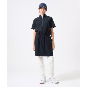 ワンピース ORANGE LABEL / ストレッチ ハーフジップ 撥水ワンピース｜ZOZOTOWN Yahoo!店