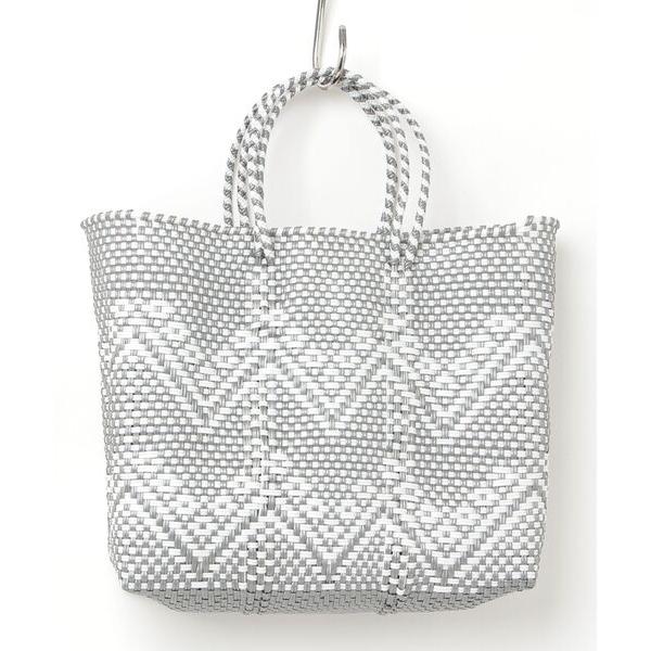 かごバッグ カゴバッグ 「Moon Bird/ムーンバード」手編みのメルカドバッグ（M）MBST25...