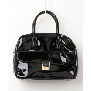 「ANYA HINDMARCH」 ハンドバッグ - ブラック レディース