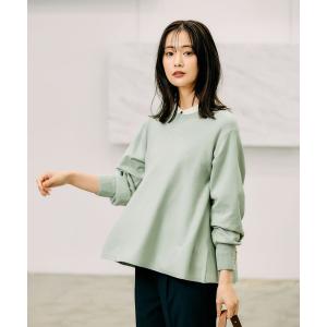 「GLOBAL WORK」 長袖ニット MEDIUM ライトグリーン レディース