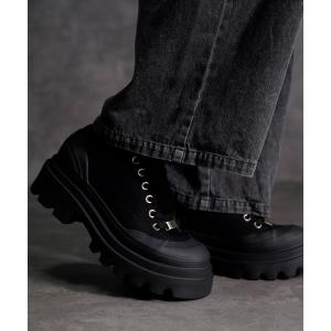 「INTER FACTORY」 シューズ MEDIUM ブラック メンズ