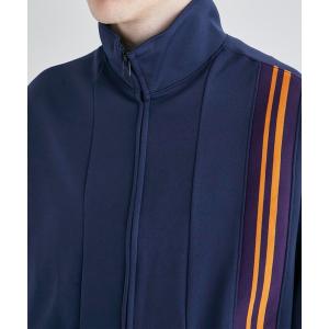 「A + TOKYO」 ジャージブルゾン 2 ネイビー メンズ