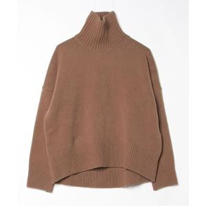 ドゥーズィエムクラス　タートルネックニット　ブラウン Deuxieme Classe（ドゥーズィエムクラス） タートルネックニット FREE