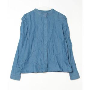 「COTORICA」 長袖ブラウス MEDIUM ブルー レディース