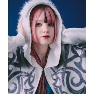 パーカー GALFY（ガルフィー）汚れ部族パーカー/トライバル スウェットジップアップパーカー メンズ レディース