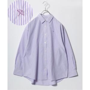 ブラウス シャツ Arnie Arnold Palmer（アーニーアーノルドパーマー）ストライプシャツ/長袖/ロンストシャツ レディース メンズ