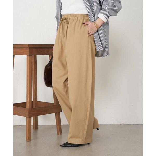 パンツ 「ラクして美脚」メンカーブイージーパンツ レディース