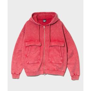 パーカー SCREEN STARS/スクリーンスターズ　CHEMICAL WASH ZIP PARKER 「GSC別注」 メンズ レディース