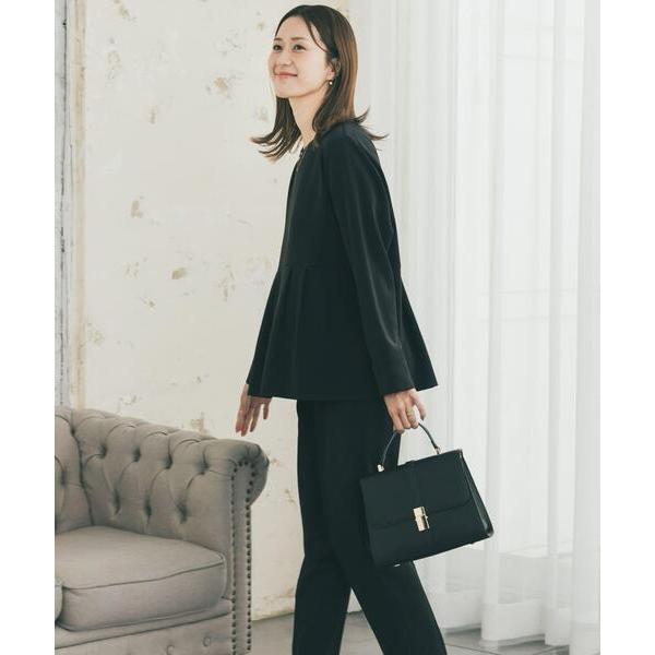 セットアップ ペプラムトップスセットアップ | セレモニー/オフィス/セットアップ/オケージョン/入...