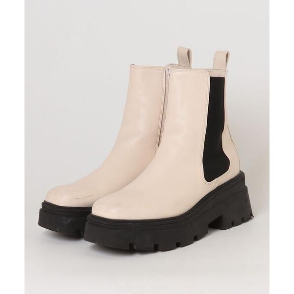 「R&amp;E rosessence」 ショートブーツ L ベージュ レディース