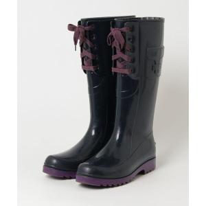 「SEE BY CHLOE」 レインブーツ 39 ネイビー レディース