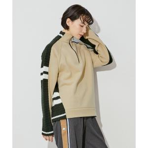 「A + TOKYO」 スウェットカットソー FREE ベージュ レディース