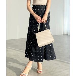 「HALUHIROINE」 ロングスカート M ネイビー レディース