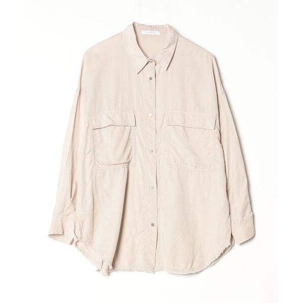 「CHIGNON」 長袖シャツ FREE ベージュ レディース