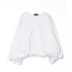 「asos」 長袖カットソー L ホワイト レディース