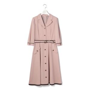 「LAISSE PASSE」 シャツワンピース MEDIUM ピンク レディース