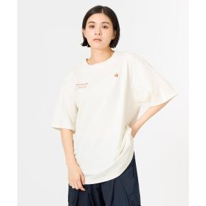 tシャツ 速乾 「le coq sportif/ルコック」バックプリント吸水速乾半袖Tシャツ メンズ レディース