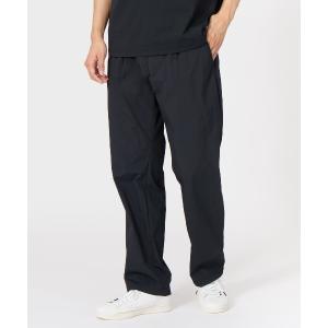 パンツ 「はっ水」ナイロンストレートロングパンツ 前開き メンズ