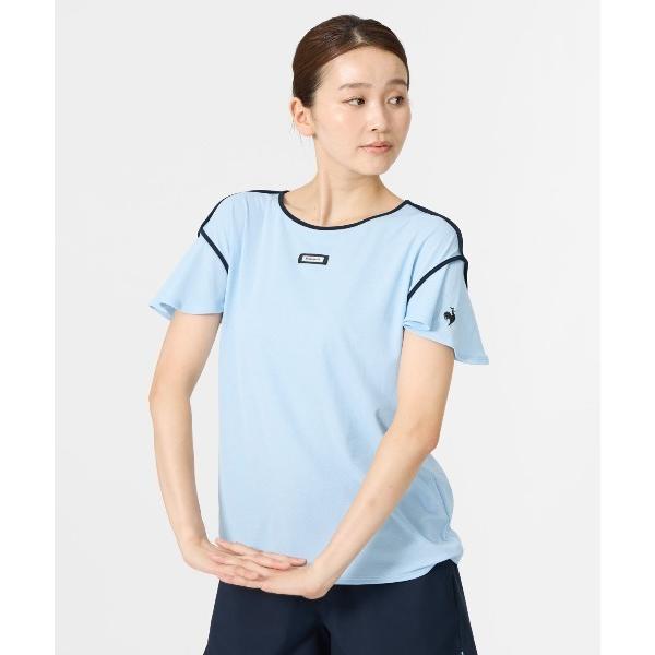 tシャツ 半袖 速乾 「le coq sportif/ルコック」レディース 袖フレア シアークルーネ...