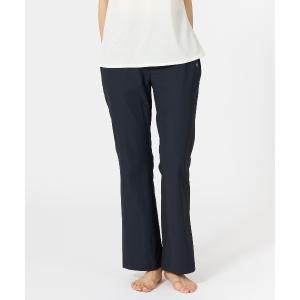 パンツ 接触冷感ハイライズフレアパンツ レディース
