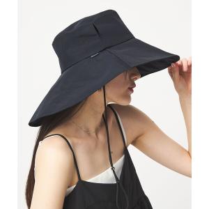 帽子 ハット uvカット 紫外線カット 「別注」「コカゲル」2WAY ワイドブリム ハット UVカット レディース