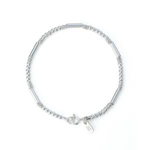 ブレスレット “BASIC”チューブチェーンブレスレット/シルバー925「LION HEART / ライオンハート」 メンズ レディース