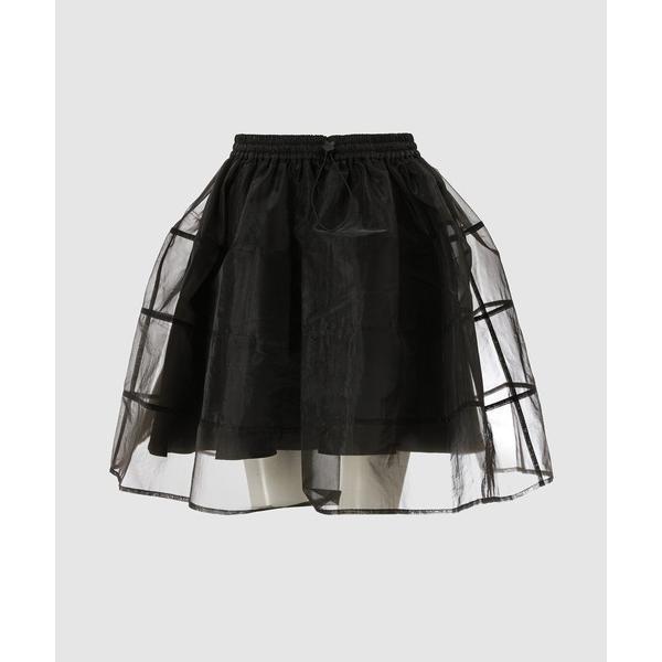 スカート PANELED SKIRT WITH ELASTIC WAISTBAND