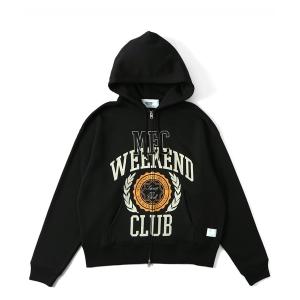 パーカー MFC STORE WEEKEND CLUB COLLEGE LOGO ZIP HOODIE メンズ レディース