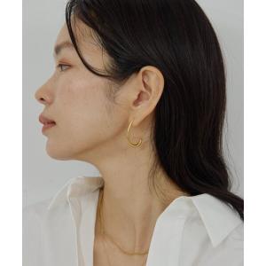 ピアス ステンレス カーブフープピアス レディースの買取情報