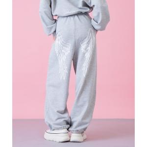 パンツ エンジェル羽 ラメ スウェット パンツ 「別売りセットアップ」 キッズ 子供服 女の子