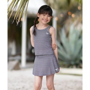 水着 ROXY/ロキシー 水着 ビキニ タンキニ チェック柄 TSW261100 キッズ 子供 女の子