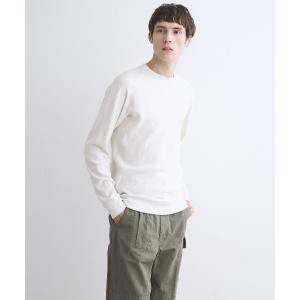 トレーナー スウェット ヘリンボーンテリー スウェット メンズ