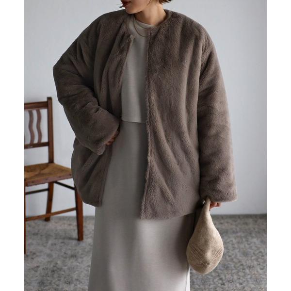 「Bonjour Sagan」 ジャケット FREE モカ レディース