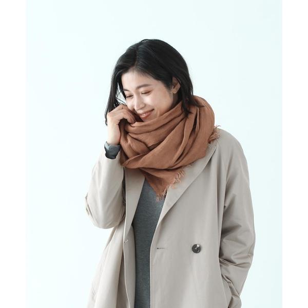 「Filomo」 ストール FREE アッシュブラウン レディース