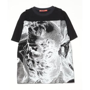 「mintdesigns」 半袖Tシャツ 2 ブラック レディース