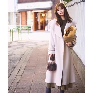 「PROPORTION BODY DRESSING」 ステンカラーコート MEDIUM ベージュ レディース