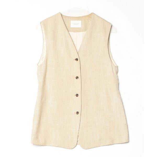 「BEAUTY&amp;YOUTH UNITED ARROWS」 ベスト - イエロー レディース