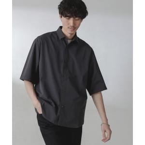 「NANO universe」 半袖シャツ X-LARGE グレー メンズ