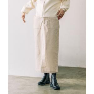 「GLOBAL WORK」 タイトスカート SMALL アイボリー レディース