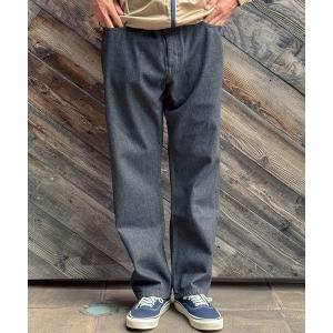 「PORT OF CALL」 デニムパンツ MEDIUM ブラック メンズ