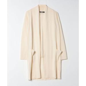 「DKNY DONNA KARAN NEW YORK」 長袖カットソー S ベージュ レディース